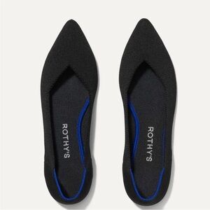 Rothy's Women's Flats - Pointed Toe, Black